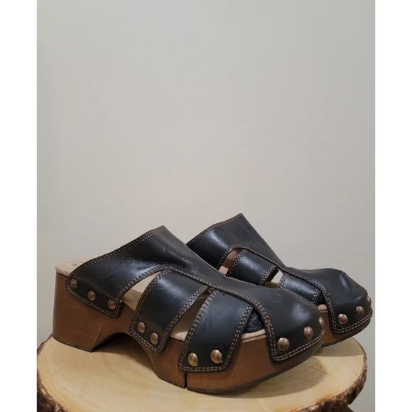 Free People × Libra Fisherman Clog Sz/9 - Picture 6 of 10